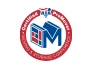 a red and blue logo of Hansen Bros. Moving & Storage