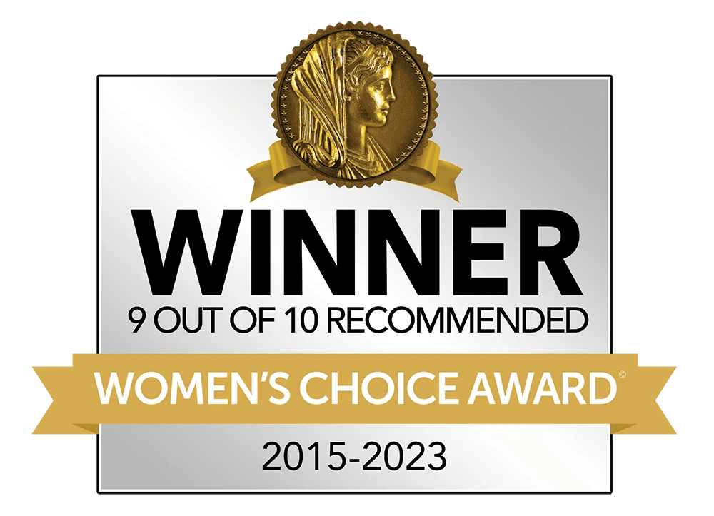 a logo for women's choice award winner